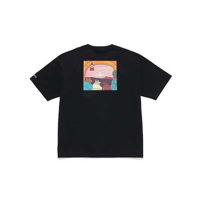Black Tent Print