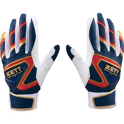 ネイビー/レッド