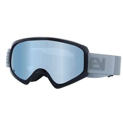 Shiny Black / Right Blue:Silver Mirror