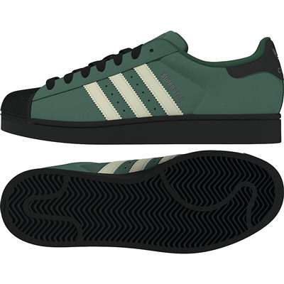 カレッジグリーン/クリームホワイト/コアブラック