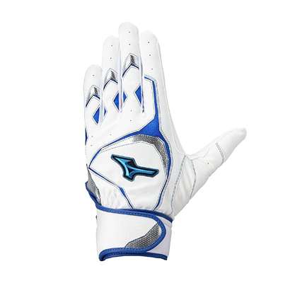 ホワイト×ブルー×シルバー