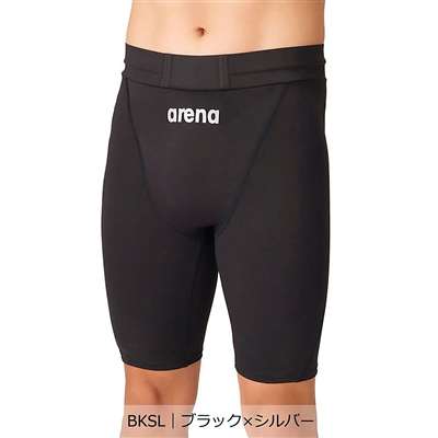 arenaアリーナ - フィットネススパッツ(ハーフレッグ) AS6FWF74M BKSL