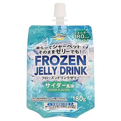 TOPVALUトップバリュ - フローズンドリンクゼリー(サイダー味