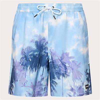 PALMS CLOUDS LT BLUE