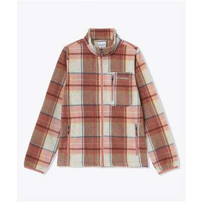 Sandy Clay Plaid Print