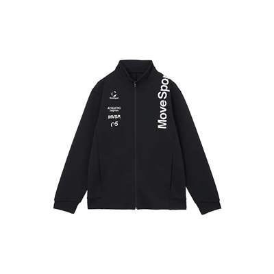 DESCENTE ブラックジャケット RACING DESCENTE DESCENTEデサント - S.F.TECH スタンドジャケット ST6FJG12M BK00/メガ