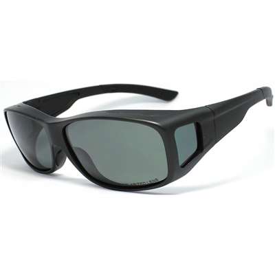 MATTE BLACK/GREEN POLAR.