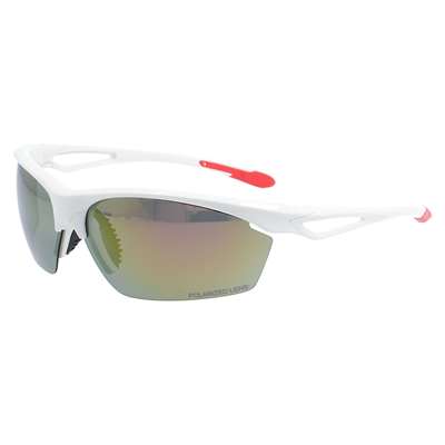 SHINY WHITE/RED/SMOKE POLAR./RED MIRROR