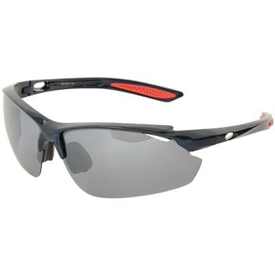 SHINY METALLIC NAVY/SMOKE POLAR./SILVER MIRROR