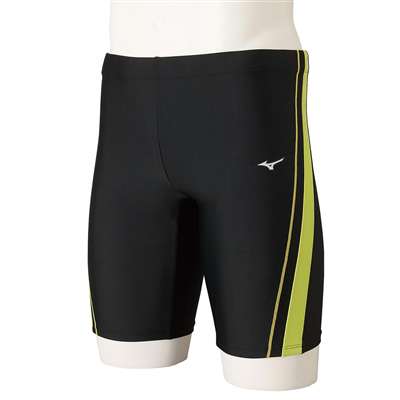 プウアボーテ スパッツサポーター L Lサイズ(ヒップ97-105cm)中古品 MIZUNOミズノ - ハーフスパッツ（股下21cm・立体カップ付