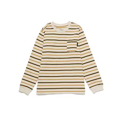 オフホワイト/モスグリーン