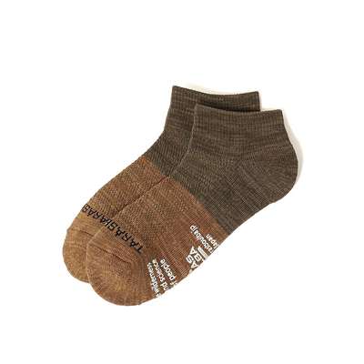 カーキ×ブラウン