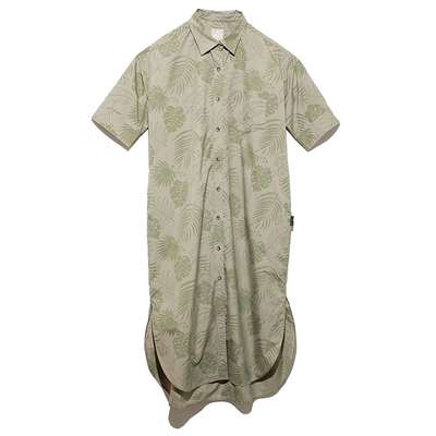 リーフカーキプリント