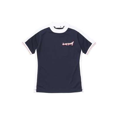 le coq GOLFルコックゴルフ - バイカラーモックネックシャツ QGWVJA16