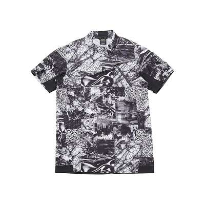 BLACK GEO PRINT