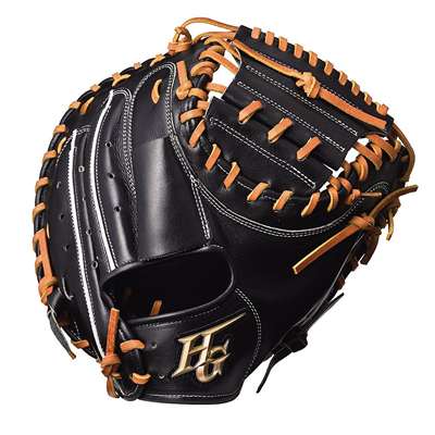 HI-GOLDハイゴールド - OKG-210M 軟式キャッチャーミット SRブラック