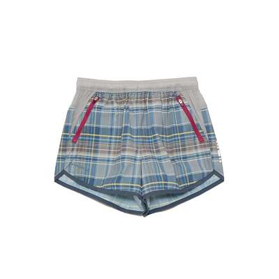 ブルーチェック柄