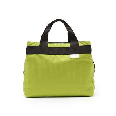 ネオングリーン 裏地ブルーグレー