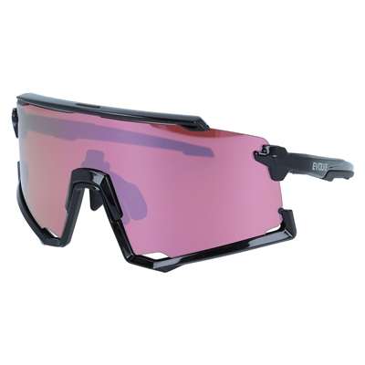 SHINY BLACK=ROSE/FULL PINK GOLD REVO