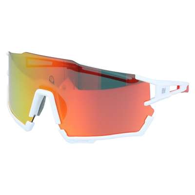 MATTE WHITE=SMOKE/FULL RED REVO