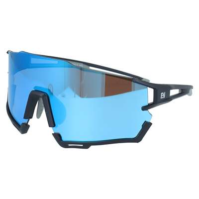 MATTE BLACK=BROWN/FULL BLUE-WHITE REVO