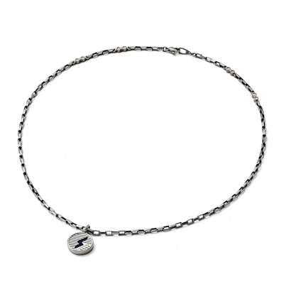 チェーン:ナチュラルチタントップ:ナチュラルチタン×ブラック