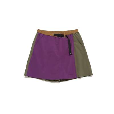 パープル/カーキ