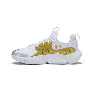 White / White / Metallic Gold