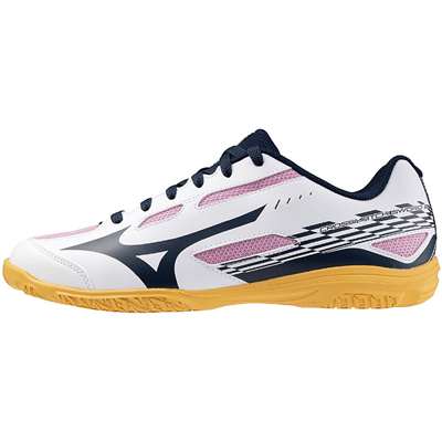 ホワイト×ネイビー×ピンク