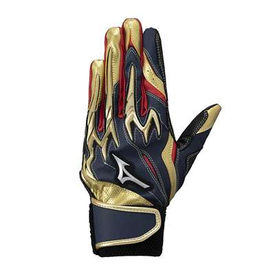 ネイビー×レッド×ゴールド