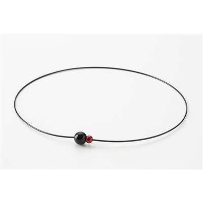 ブラック/レッド