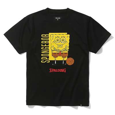 シャツスポンジボブ spalding キッズ服 SPALDINGスポルディング