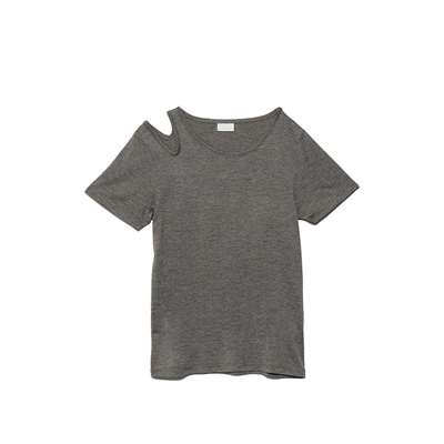 チャコールグレー杢