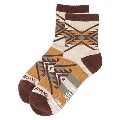 オフホワイト/ブラウン