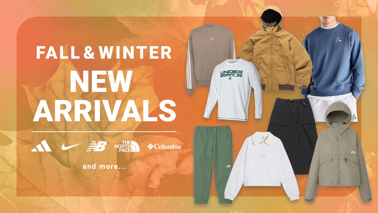 FALL＆WINTER NEW ARRIVALS