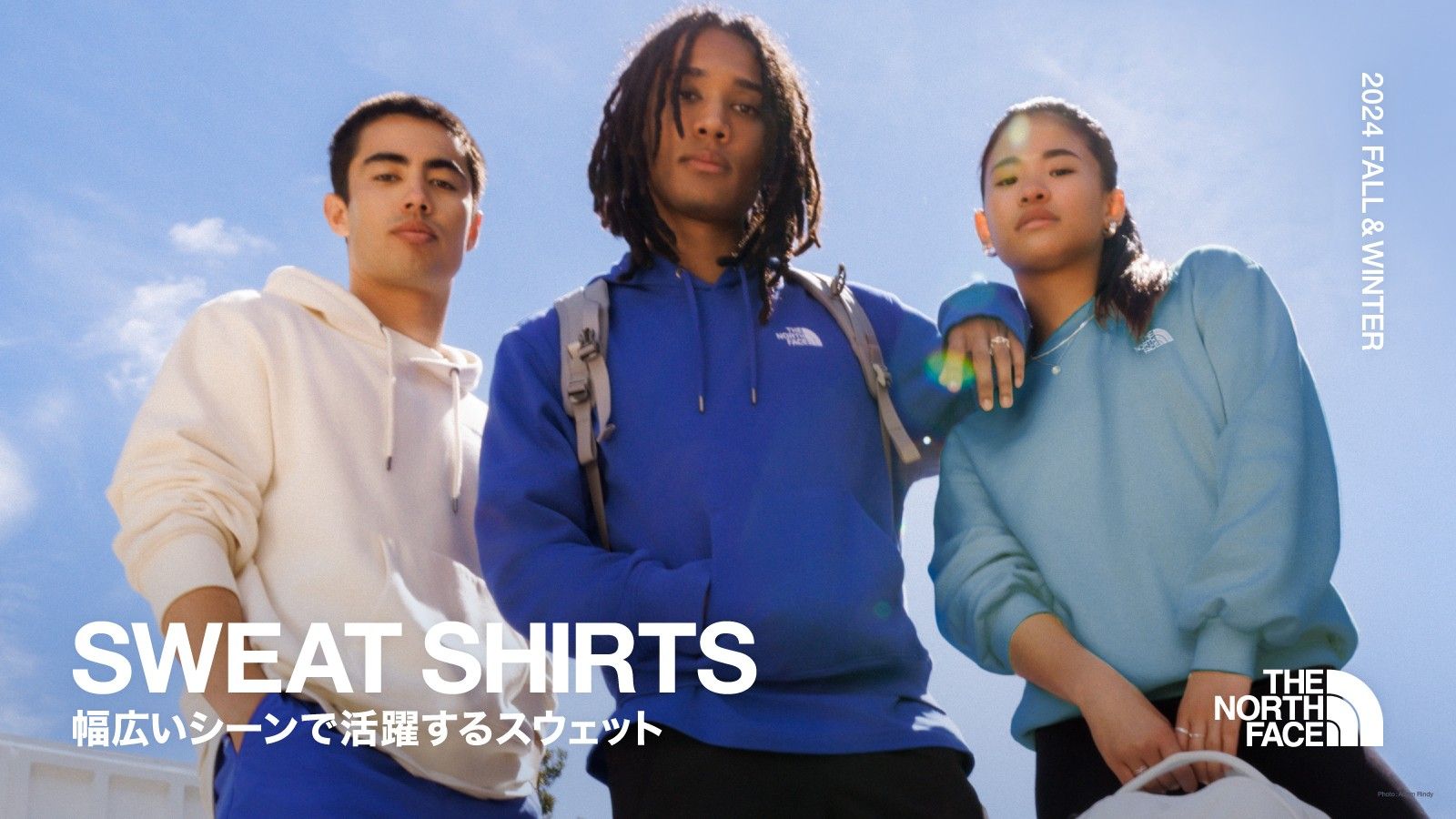 【THE NORTH FACE(ザ・ノース・フェイス)】SWEAT SHIRTS