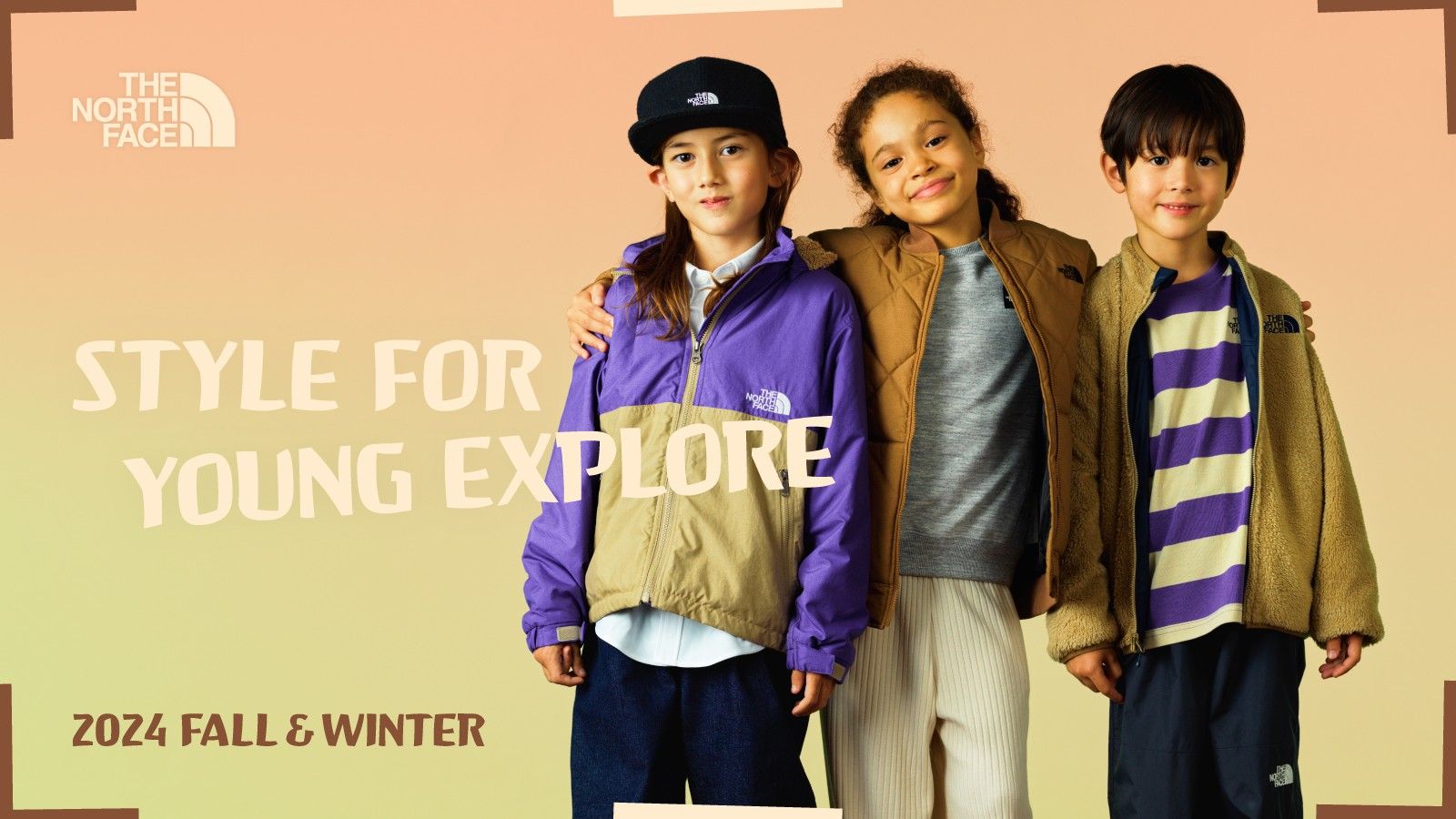 【THE NORTH FACE(ザ・ノース・フェイス)】STYLE FOR YOUNG EXPLORE