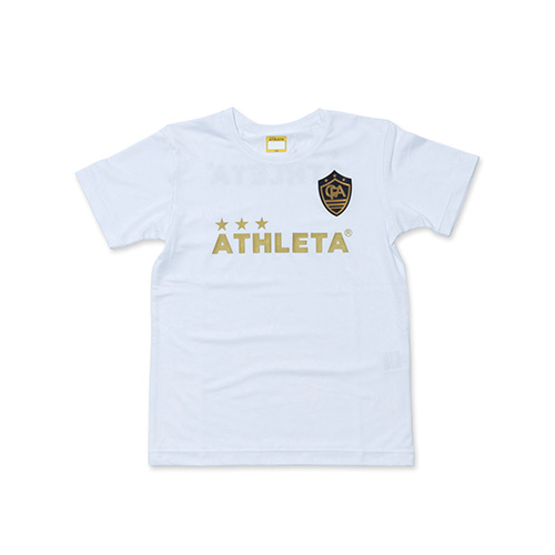 FCA ジャガードプラTシャツ Jr WHT