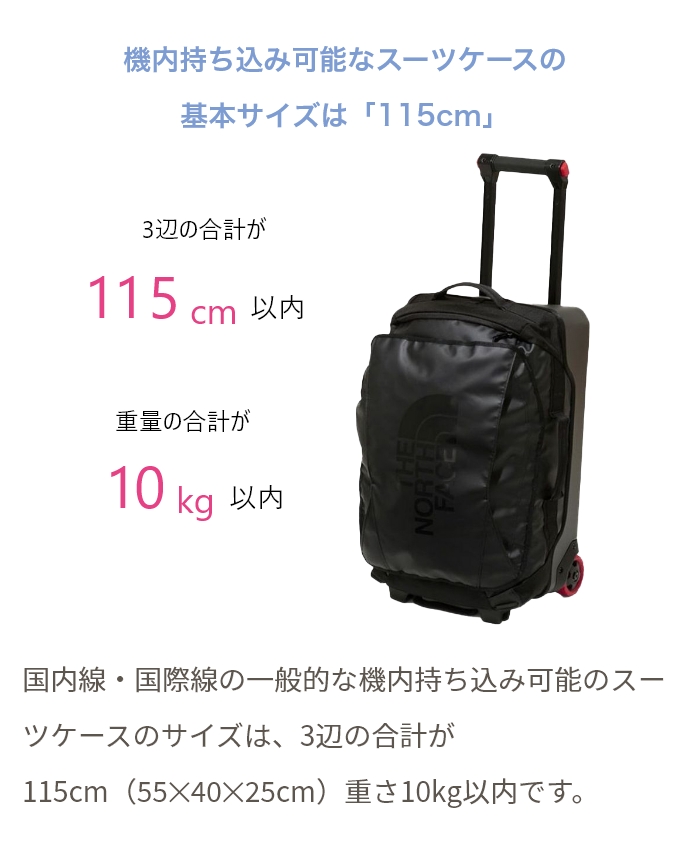 THE NORTH FACEキャリーケース45L 機内持ち込み可 dショッピング