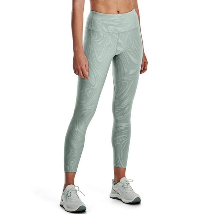 UA MERIDIAN JACQUARD ANKLE LEGGING