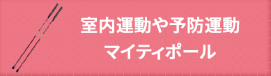 室内運動や予防運動 マイティポール