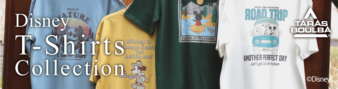 【TARAS BOULBA(タラスブルバ)】ディズニーコレクションTシャツ