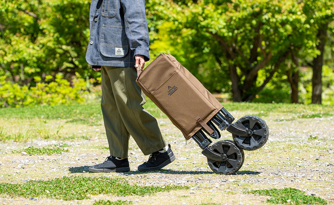 タラスブルバの逸品】どこにだって楽々持ち運べるビッグホイール