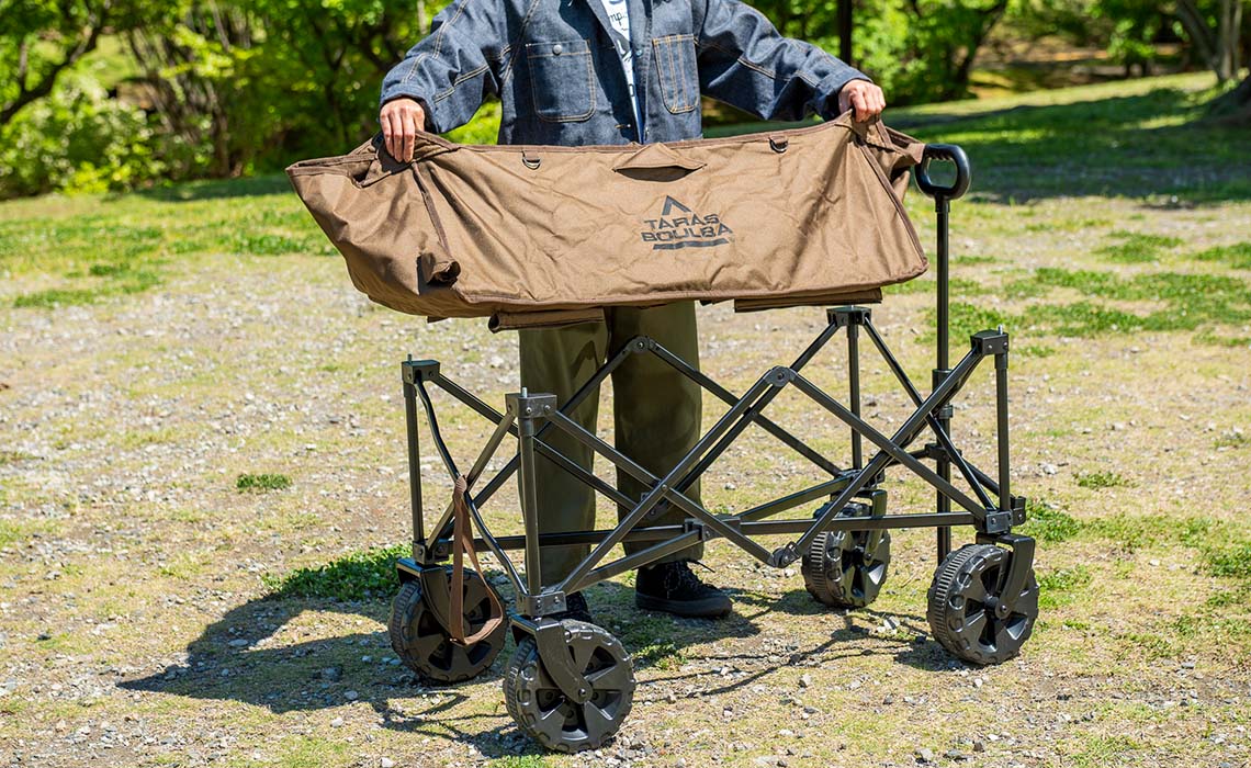 タラスブルバの逸品】どこにだって楽々持ち運べるビッグホイール