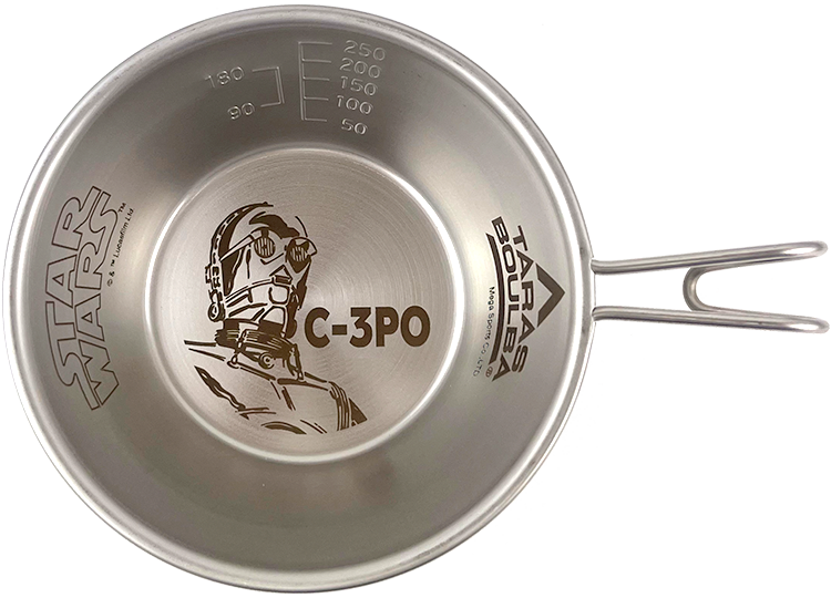 TARAS BOULBA/STAR WARS/ステンレスシェラカップ（C-3PO)/食器アクセサリー