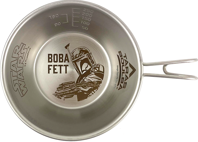 TARAS BOULBA/STAR WARS/ステンレスシェラカップ（ボバ・フェット)/食器アクセサリー