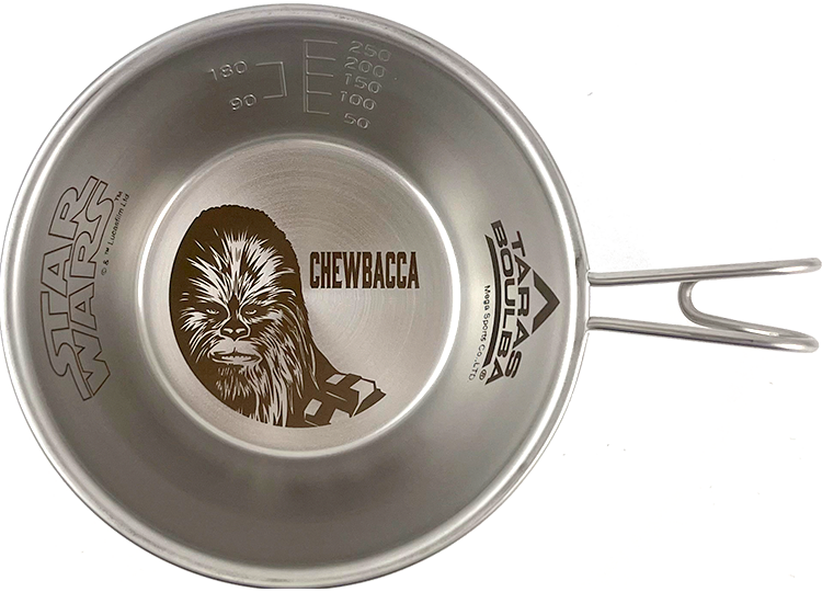 TARAS BOULBA/STAR WARS/ステンレスシェラカップ（チューバッカ)/食器アクセサリー
