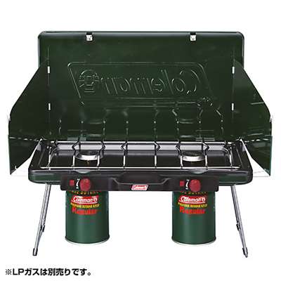 コールマン　キャンプ用品パワーハウスLPツーバーナーストーブⅡ
